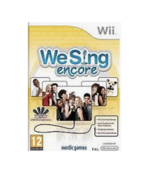 We Sing - Encore  - Wii