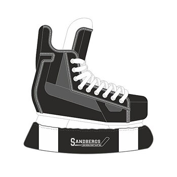 Sandbergs Goaltending Skateguard