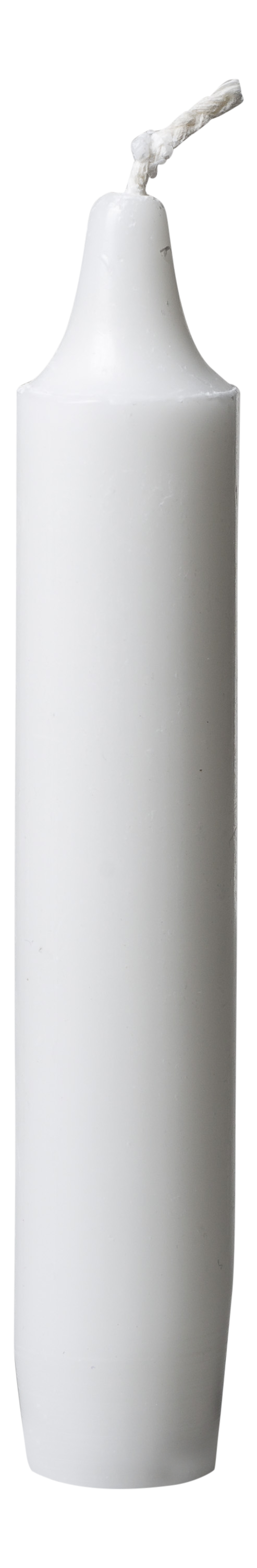 Kronljus 14cm Vit
