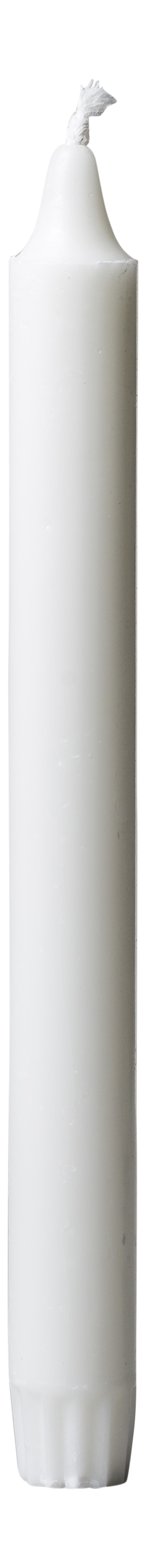 Kronljus 25cm Vit