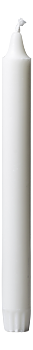 Kronljus 25cm Vit