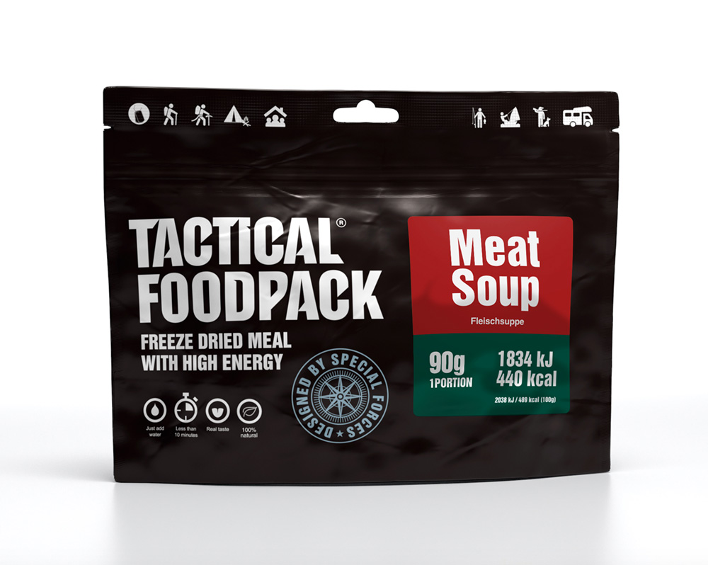 TACTICAL FOODPACK MEAT SOUP