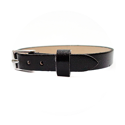 Armband till Namnarmband Metallic, Svart - Busy Lizzie