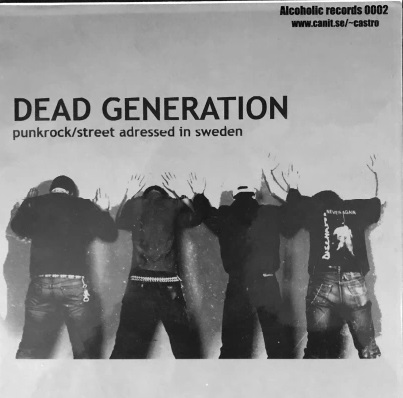 Sniffing Glue / Dead Generation  - Split EP - 2
