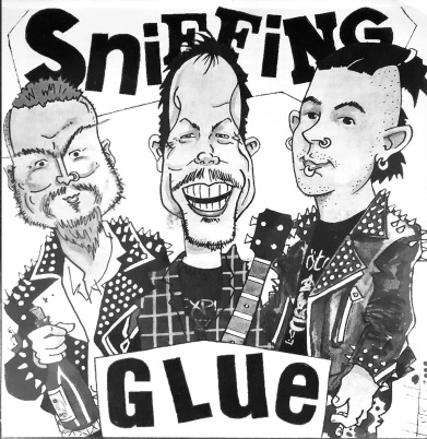 Sniffing Glue / Dead Generation  - Split EP