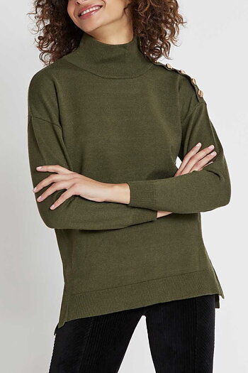 Derhy - Marie Pullover Olive