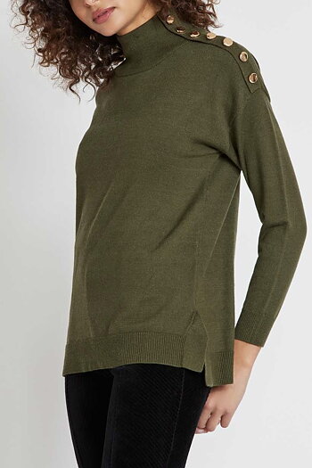 Derhy - Marie Pullover Olive