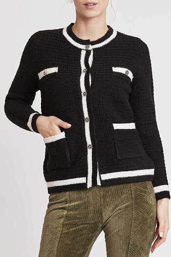 Derhy - Caroline Cardigan Black