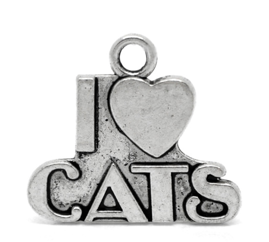 Charm  "I love Cats"
