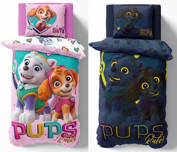 Paw Patrol Bäddset GLOW IN THE DARK 3 - 6