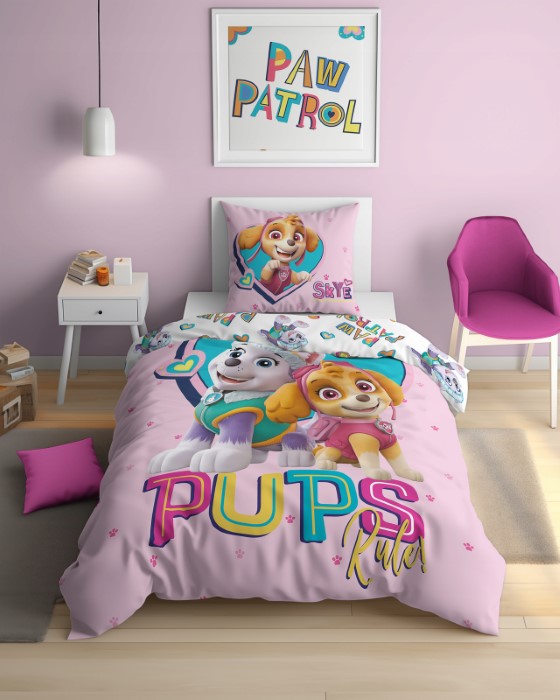 Paw Patrol Bäddset GLOW IN THE DARK 3