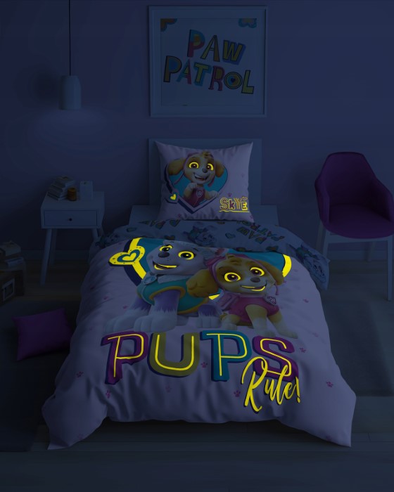 Paw Patrol Bäddset GLOW IN THE DARK 3 - 2