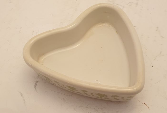 Tre ess heart dish green - 2