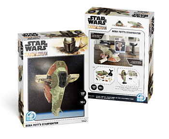 Star Wars Boba Fett's Starfighter 3D-Pussel 130 bitar