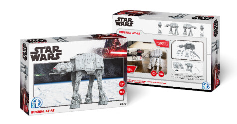 Star Wars Imperial AT-AT Walker 3D-Pussel 214 Bitar - 3