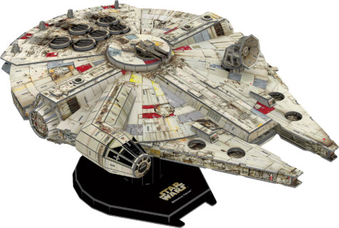 Star Wars Millennium Falcon 3D-Pussel 216 Bitar - 2