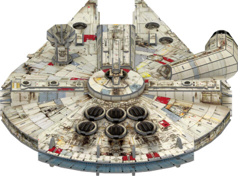 Star Wars Millennium Falcon 3D-Pussel 216 Bitar - 3