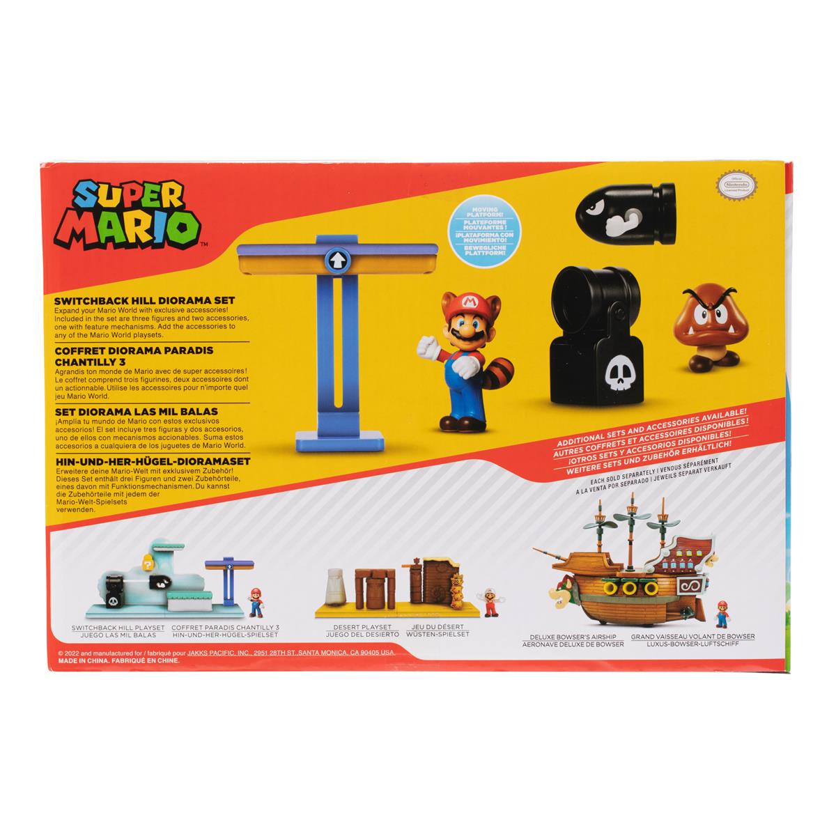 Super Mario Diorama Set Switchback Hill - 5