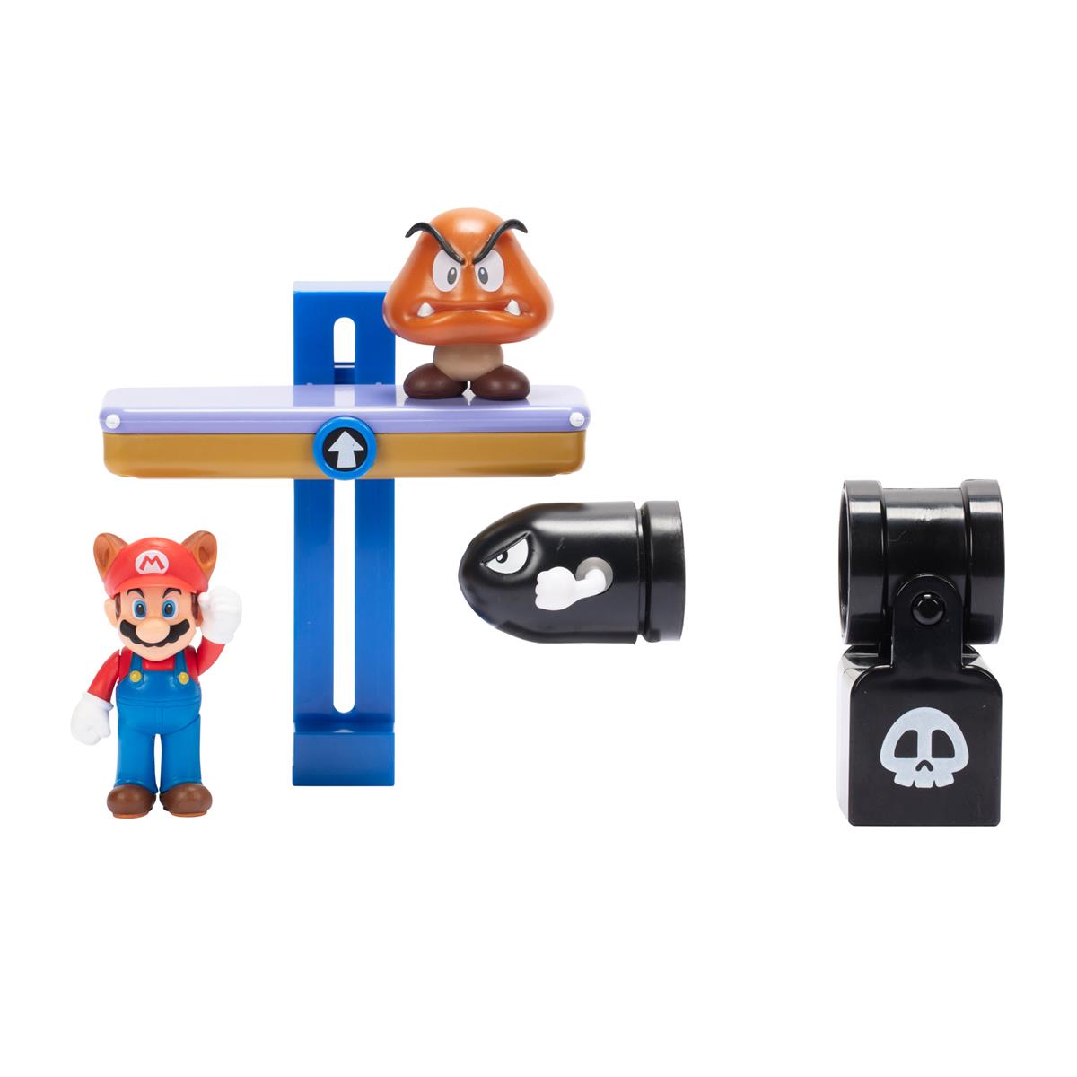 Super Mario Diorama Set Switchback Hill - 3