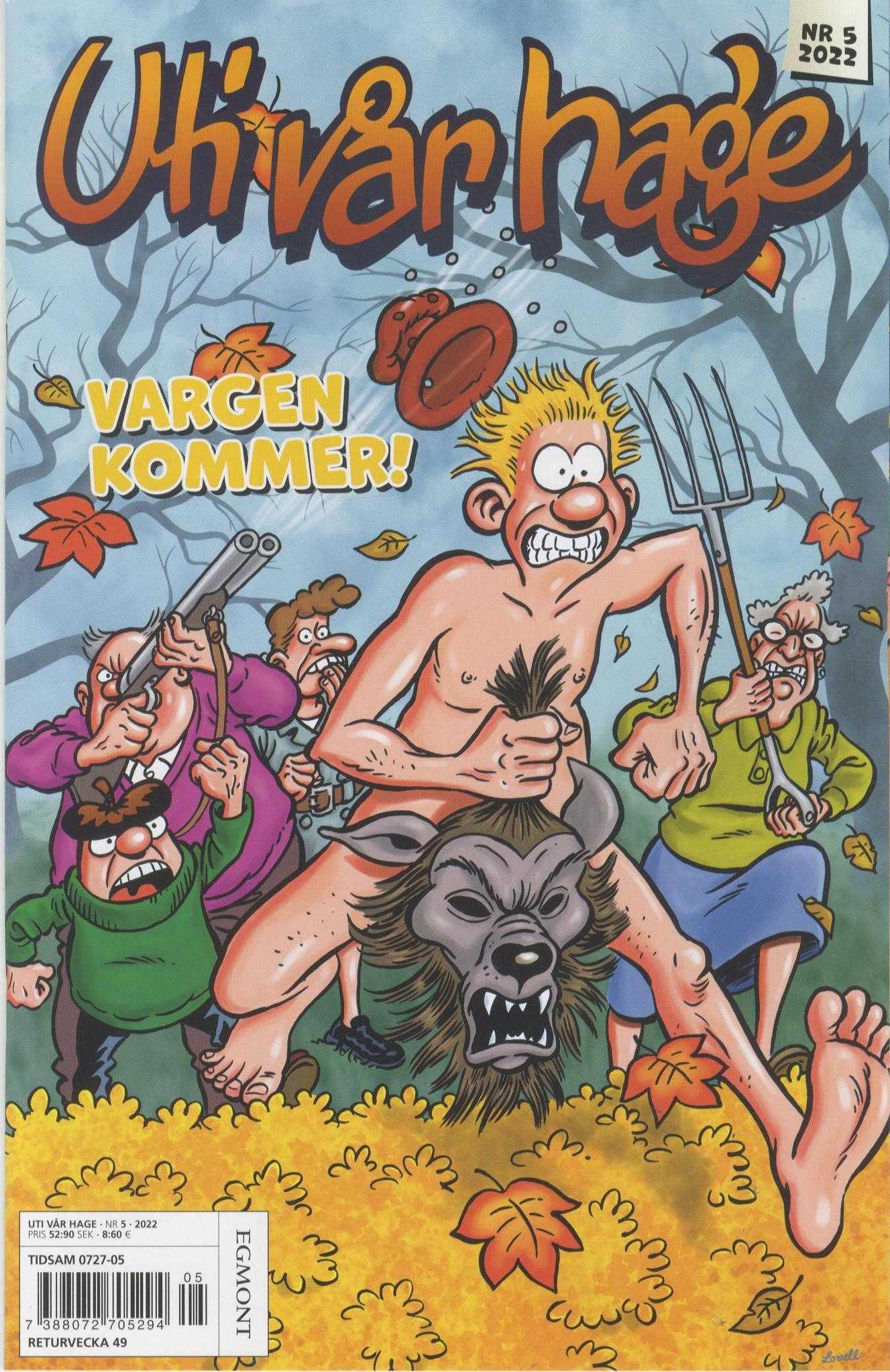 Uti vår hage nr 5 - 2022, Vargen kommer!