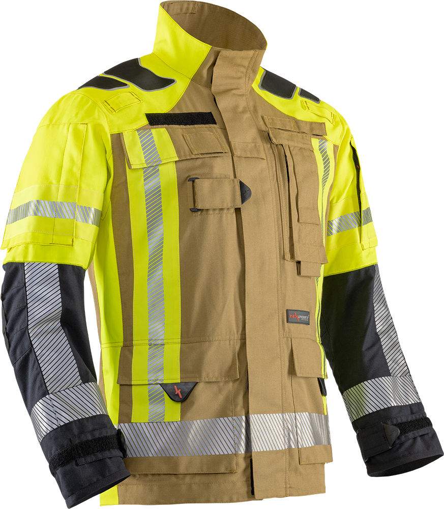 Brannbekledning for Teknisk redning, Jakke TEXPORT FIRE RECON THL, Neste generasjons bekledning for teknisk redning. - 3