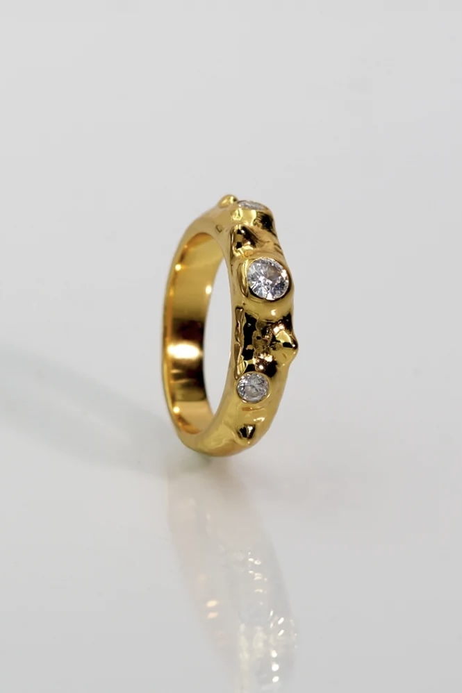 Stone Copenhagen - Umbriel Ring Guld