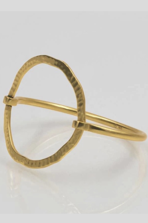 Stone Copenhagen - Curved Infinity Bracelet Guld