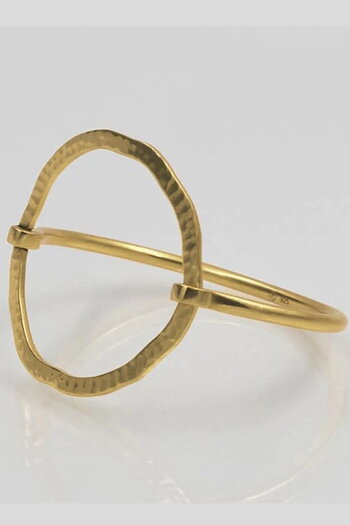 Stone Copenhagen - Curved Infinity Bracelet Guld