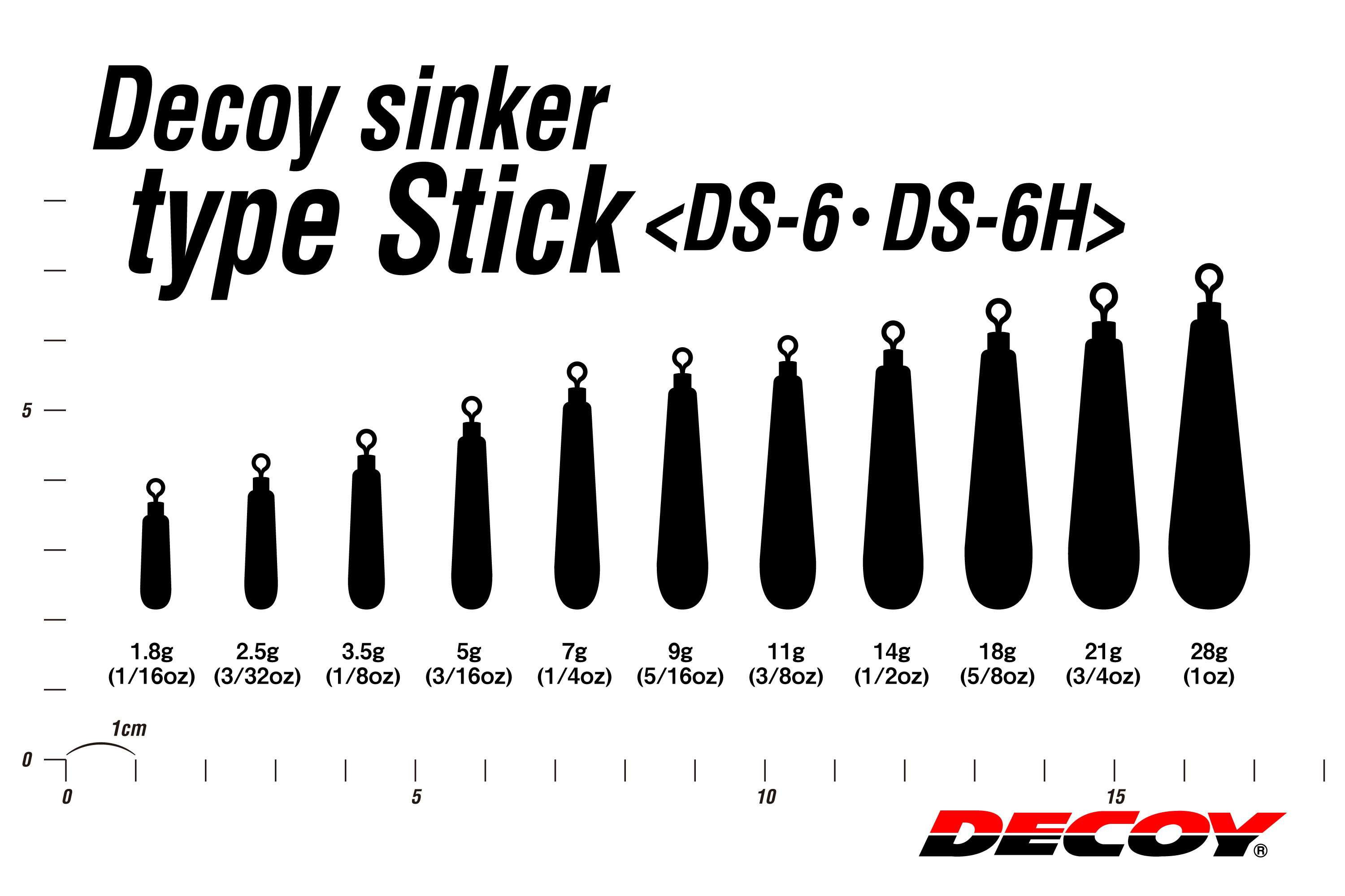 Decoy DS-6 Sinker Type Stick - 4