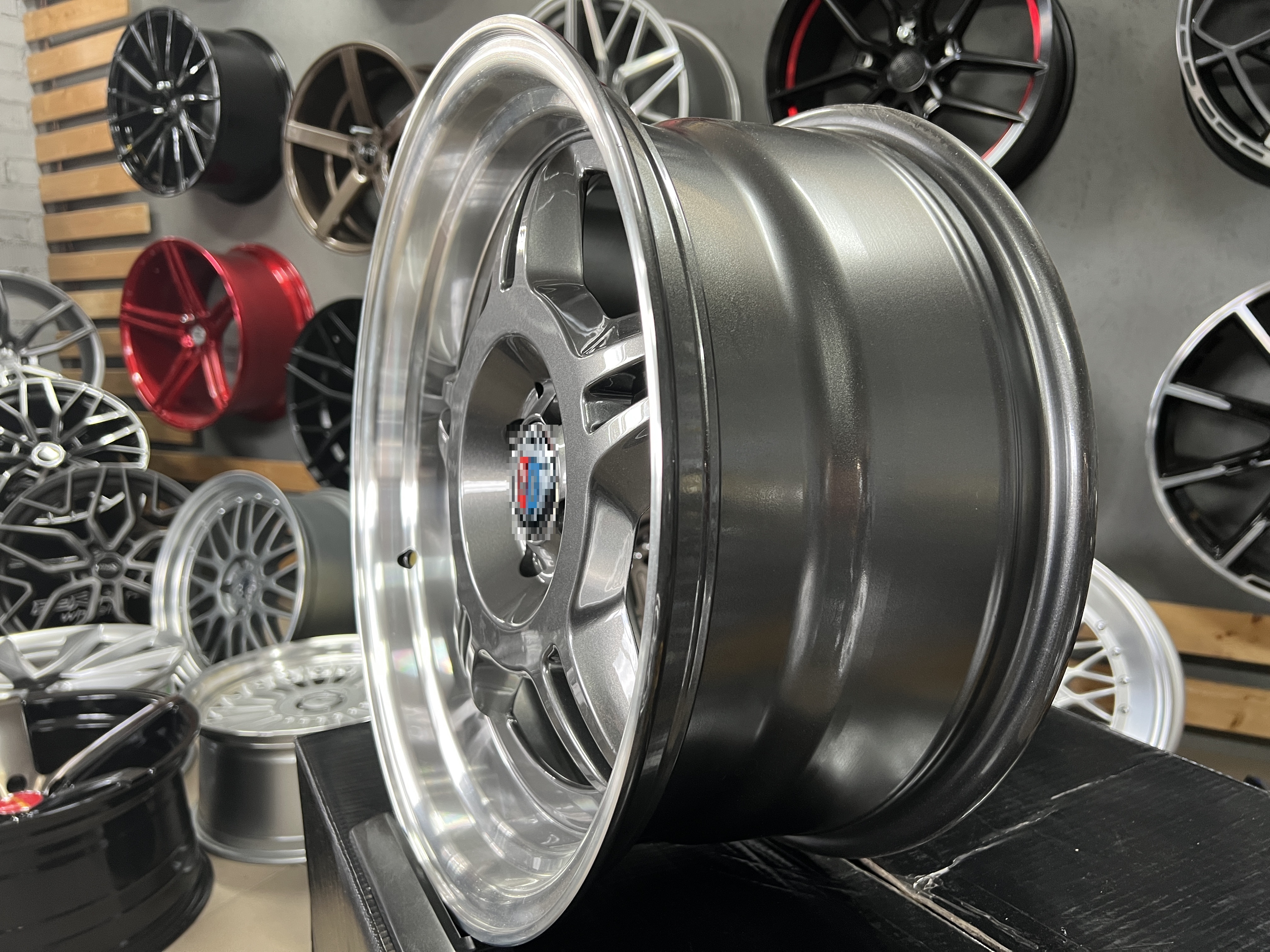 17" M3 E36 OLS Grey/pol 4/100 - 2