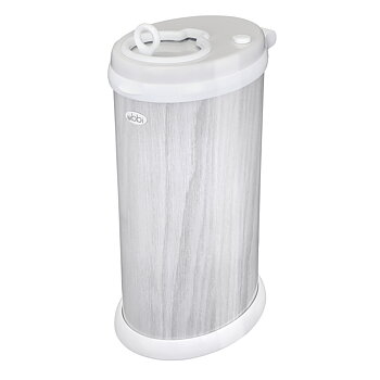 Diaper Pail Wood Grain