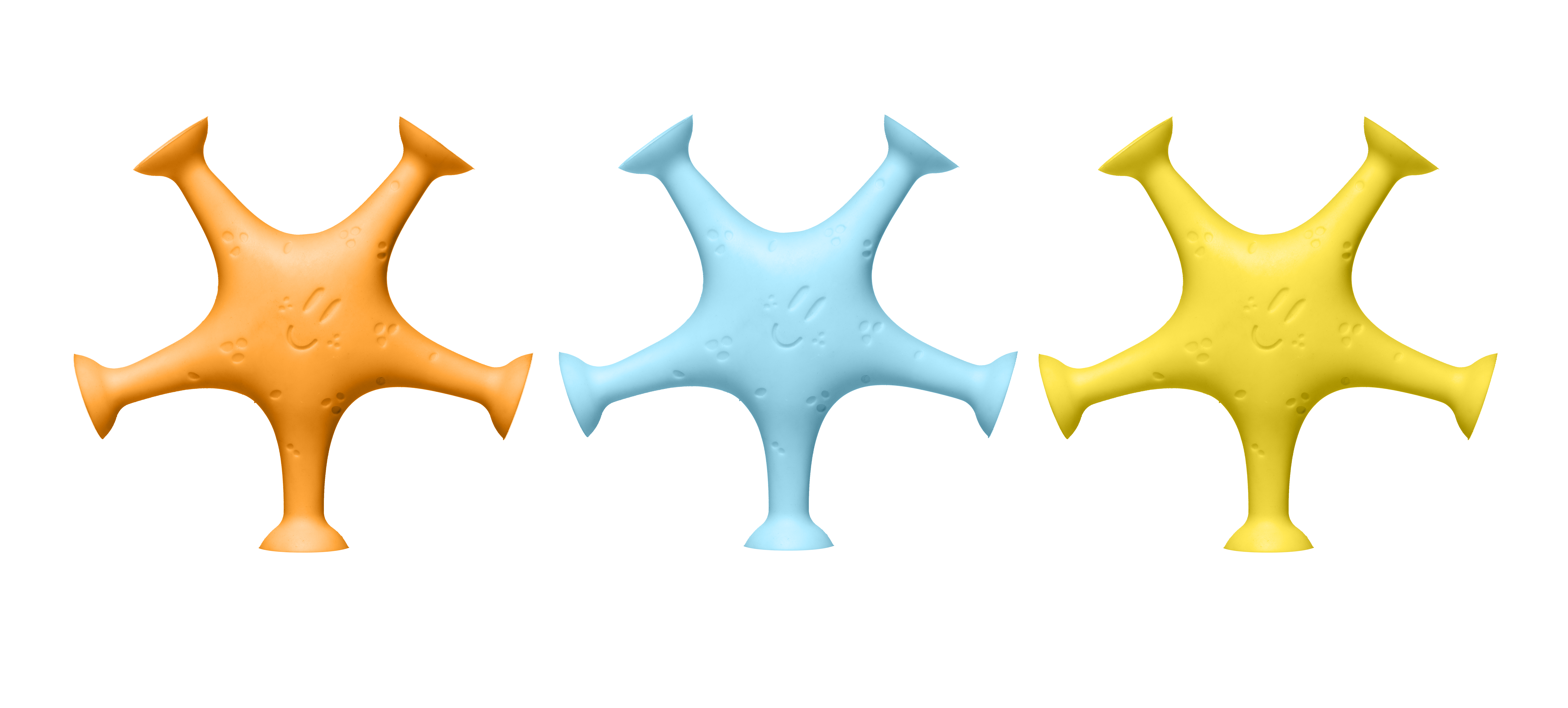 Starfish Suction Bath Toys Multi
