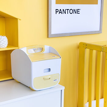 Ubbi Diaper Caddy Pantone Yellow