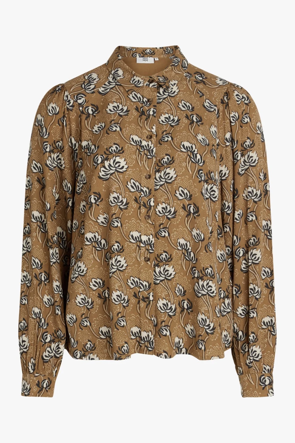 Noa Noa - Vigga Flower Shirt Brown - 4