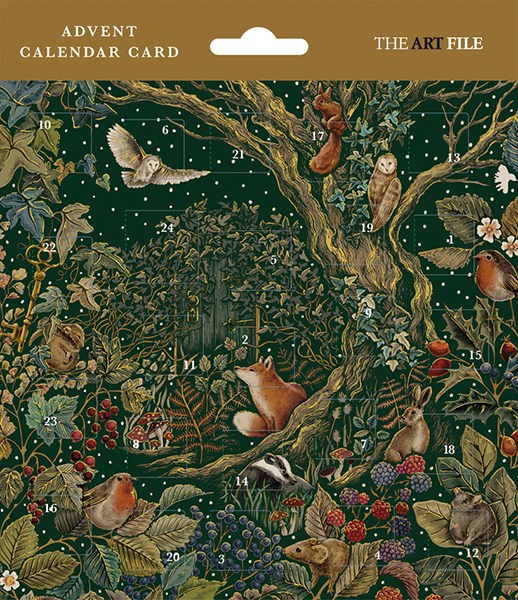 Secret garden, Advent card