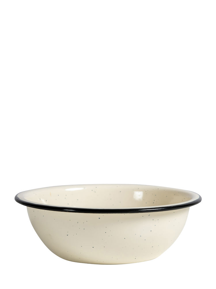 Doris beige Emaljskål 