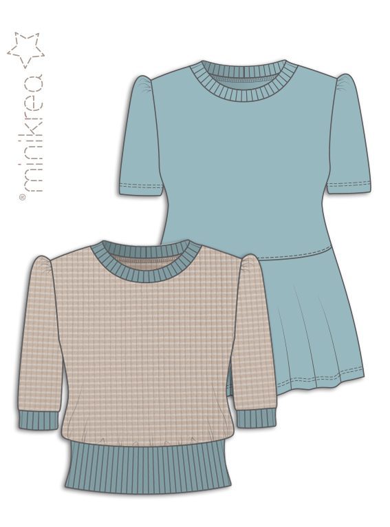 RETRO T-SHIRT - MINIKREA 70270 - 2