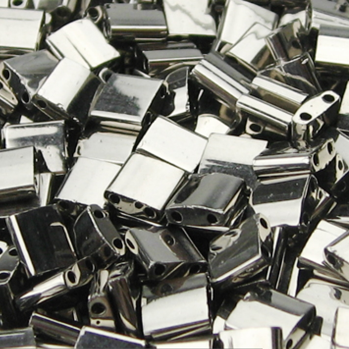 Miyuki Tila - Nickel Plated TL0190