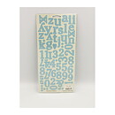 Heidi Grace  Cardstock Stickers Reagans Closet - Alphas