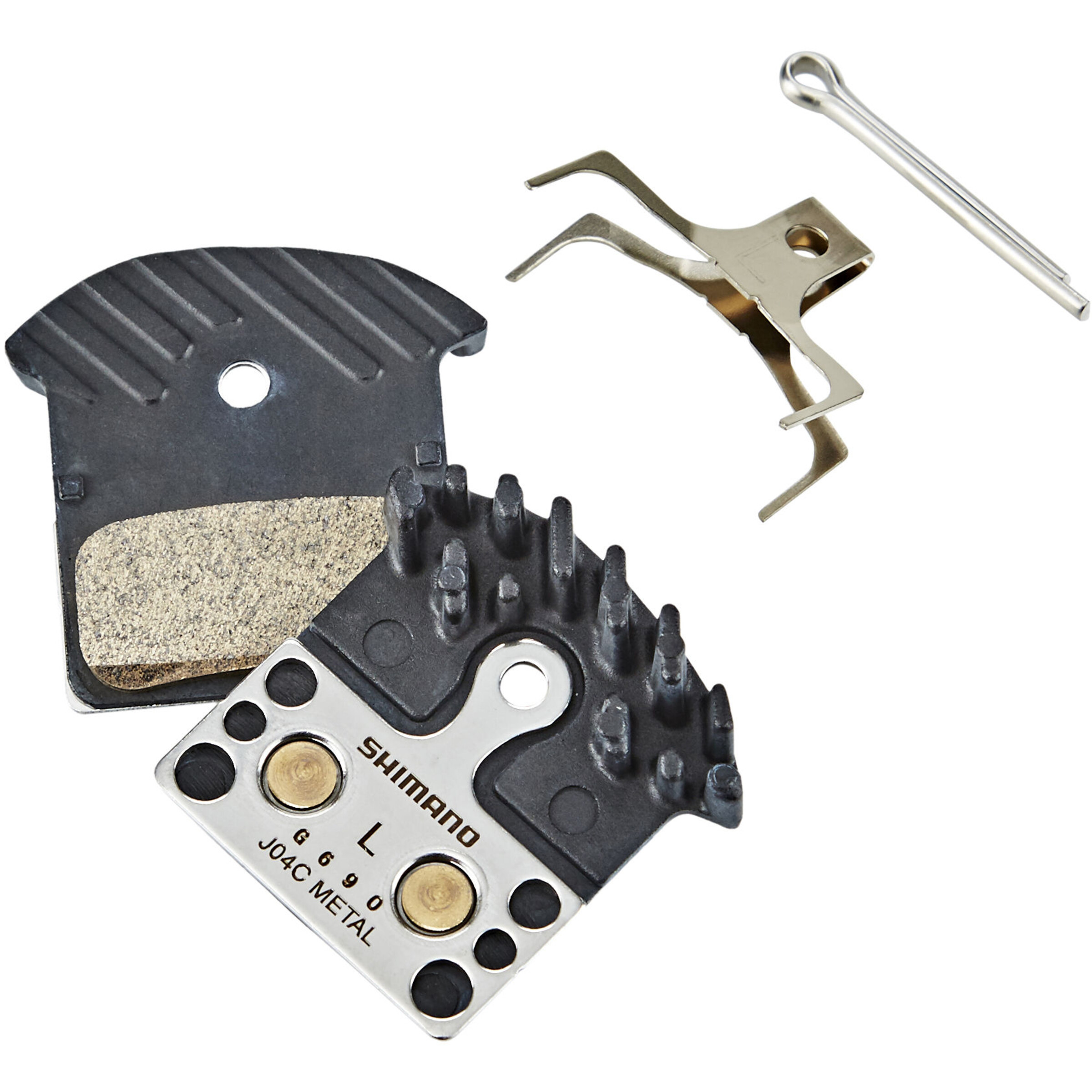 SHIMANO Skivbromsbelägg Metal J04C Ice-Tech