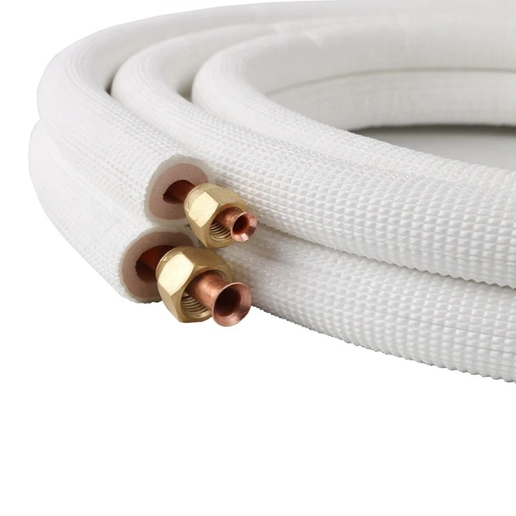 LuftX® Isolerede kobberrør 1/4" x 3/8" 7m - 2