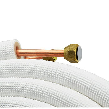 LuftX® Insulated Copper Pipes 1/4" x 3/8" 7m
