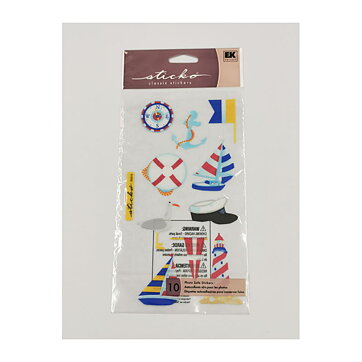 EK Success Sticko Vellum Stickers - Summer By The Sea
