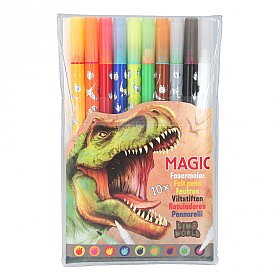 Dino World Magiska Tuschpennor 10-pack
