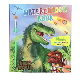 Dino World Magisk Vattenmålarbok
