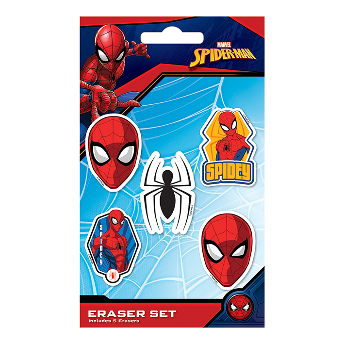 Spiderman Suddgummi 5-pack