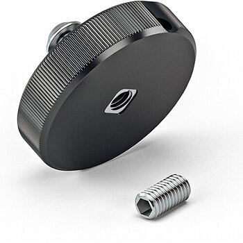 Sachtler Adapter for 75mm aktiv Head to Slider with 3/8"-16 Stud