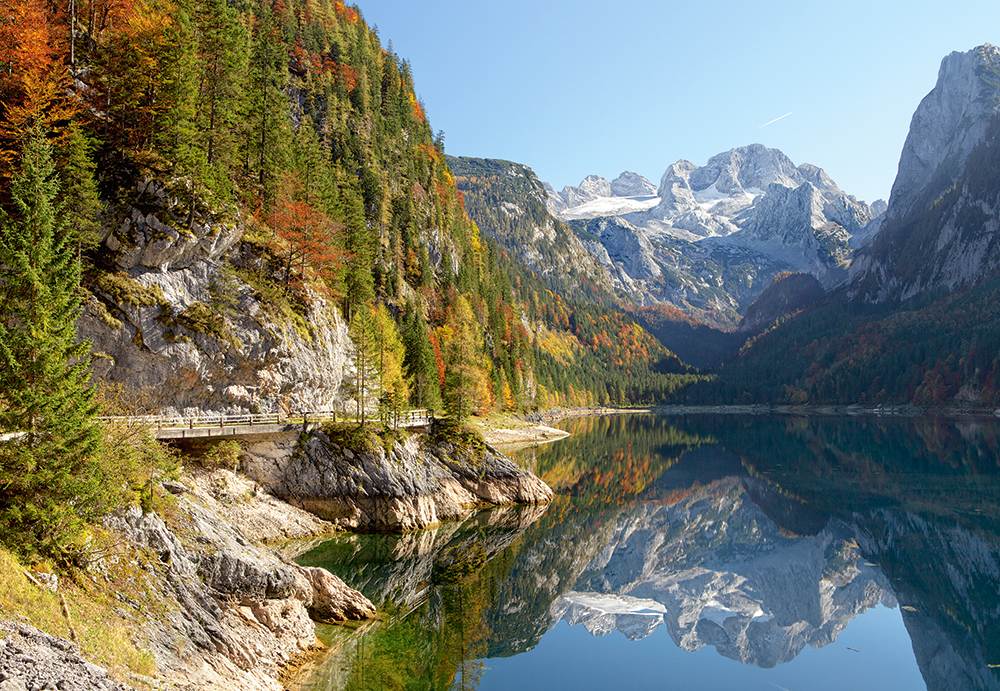 Gosausee, Austria, puslespil med 1500 brikker (C-152018)