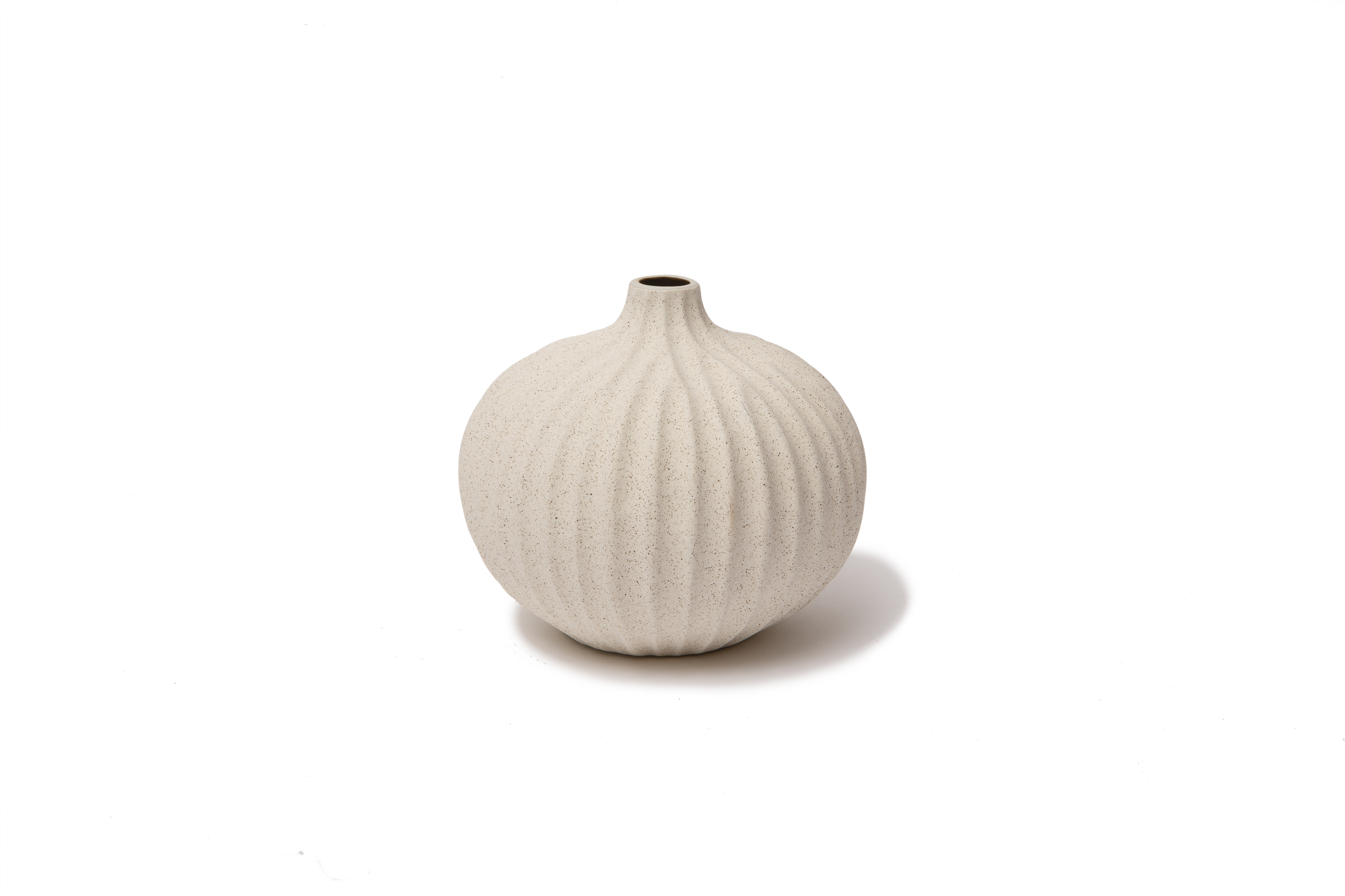 Vase Bari Large SandWhiteLight DeepLine