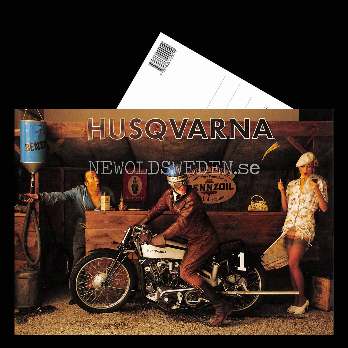 HUSQVARNA - Vykort A5 - 3